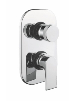 Bugnatese Simple falsík alatti zuhanycsaptelep 3 fogyasztóhoz, króm 6631CR