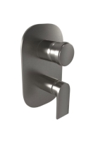 Bugnatese Simple falsík alatti zuhanycsaptelep 3 fogyasztóhoz, rozsdamentes acél hatású 6631NS