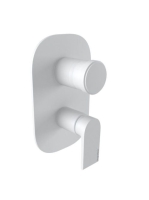 Bugnatese Simple falsík alatti zuhanycsaptelep 3 fogyasztóhoz, matt fehér 6631BI