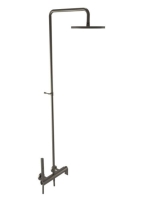 Bugnatese Simple zuhanyrendszer, grafit fekete 6642CGF