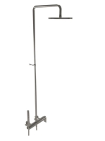 Bugnatese Simple zuhanyrendszer, rozsdamentes acél hatású 6642CNS