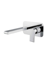 Bugnatese Simple falsík alatti mosdócsaptelep 21 cm-es kifolyóval, click-clack leeresztővel, króm 6647SCCR