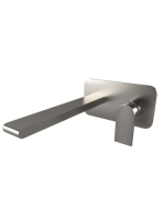 Bugnatese Simple falsík alatti mosdócsaptelep 21 cm-es kifolyóval, click-clack leeresztővel, rozsdamentes acél hatású 6647SCNS