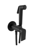 Bugnatese Simple falsík alatti bidé csaptelep zuhannyal, matt fekete 6693NE