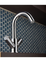 Bugnatese Moon mosdócsaptelep click-clack leeresztővel, króm 7134SCCR