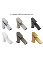 Bugnatese Moon fali mosdócsaptelep 22 cm-es kifolyóval, matt fehér 7165BI