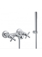 Bugnatese Rodos kádcsaptelep zuhanyszettel, króm 7300CR