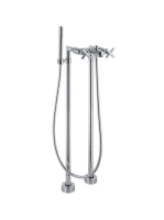 Bugnatese Rodos szabadonálló kádcsaptelep kézizuhannyal, króm 7300PCR