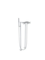 Bugnatese Rodos szabadonálló kádcsaptelep kézizuhannyal, matt fehér 7300PBI