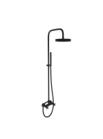 Bugnatese Rodos zuhanyrendszer, matt fekete 7347CNE