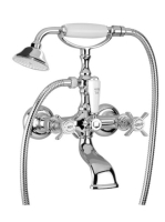 Bugnatese Princeton kádcsaptelep zuhanyszettel, króm 800CR