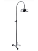 Bugnatese Princeton zuhanyrendszer kádkifolyóval, arany 801CDO