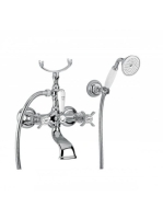 Bugnatese Princeton kádcsaptelep zuhanyszettel, króm 802CR