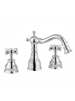 Bugnatese Princeton 3-lyukas bidé csaptelep leeresztővel, bronz 825BR