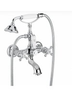 Bugnatese Arcadia kádcsaptelep zuhanyszettel, arany 8300DO