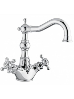 Bugnatese Arcadia mosdócsaptelep automata leeresztővel, króm/arany 8334CRDO