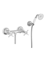 Bugnatese Princeton zuhanycsaptelep zuhanyszettel, bronz 848BR