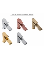 Bugnatese Princeton 3-lyukas fali mosdócsaptelep click-clack leeresztővel, 19 cm-es kifolyóval, bronz 865SCBR