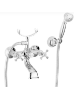 Bugnatese Lady kádcsaptelep zuhanyszettel, bronz 902BR