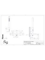 Bugnatese Tetris kádcsaptelep zuhanyszettel, szálcsiszolt nikkel 9102NS