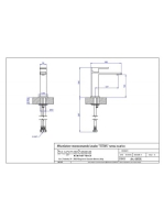 Bugnatese Tetris mosdócsaptelep leeresztő nélkül, matt fehér 9113SBI