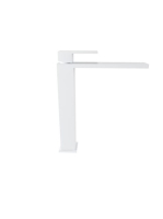 Bugnatese Tetris magasított mosdócsaptelep click-clack leeresztővel ,matt fehér 9117SCBI