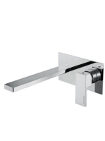 Bugnatese Tetris falsík alatti 2-lyukas mosdócsaptelep 21 cm-es kifolyóval, króm 9147CR