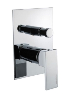 Bugnatese Tetris falsík alatti zuhanycsaptelep 2 fogyasztóhoz, króm 9172CR