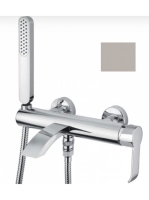 Bugnatese Tess kádcsaptelep zuhanyszettel, rozsdamentes acél hatású 9602NS