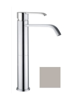 Bugnatese Tess magasított mosdócsaptelep click-clack leeresztővel, rozsdamentes acél hatású 9617SCNS