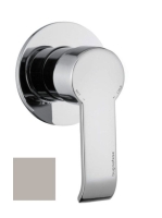 Bugnatese Tess egykaros zuhanycsaptelep, rozsdamentes acél hatású 9630NS