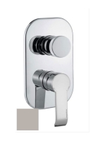 Bugnatese Tess falsík alatti zuhanycsaptelep 4 fogyasztóhoz, rozsdamentes acél hatású 9632NS