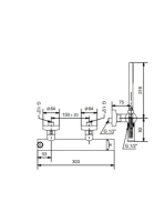 Bugnatese Tess zuhanycsaptelep zuhanyszettel, rozsdamentes acél hatású 9635NS