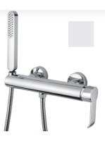 Bugnatese Tess zuhanycsaptelep zuhanyszettel, matt fehér 9635BI