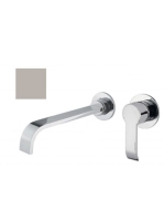 Bugnatese Tess falsík alatti mosdócsaptelep 21 cm-es kifolyóval, rozsdamentes acél hatású 9645NS