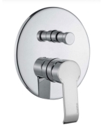 Bugnatese Tess falsík alatti zuhanycsaptelep 2 fogyasztóhoz, króm 9672CR