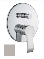 Bugnatese Tess falsík alatti zuhanycsaptelep 2 fogyasztóhoz, rozsdamentes acél hatású 9672NS