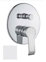 Bugnatese Tess falsík alatti zuhanycsaptelep 2 fogyasztóhoz, matt fehér 9672BI