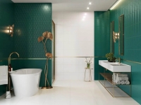 Ceramika Color Green Mat Csempe és Padlólap