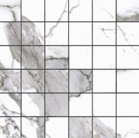 Cerrad Calacatta white satyna mozaik 30x30 cm