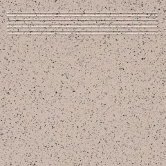 Cersanit Mont Blanc Beige-Black Steptread W005-003-1 lépcsőlap 30 x 30