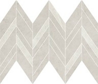 Cersanit Manzila Grys Chevron Mix Matt mozaik 25,5x29,8 cm