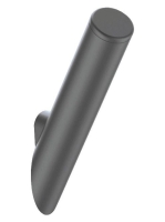 Deante Silia falra szerelhető akasztó, szálcsiszolt titánium ADI_D111