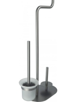 Deante Silia 3 funkciós WC papír tartó, titánium ADI_D732