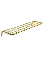 Deante Silia falra szerelhető törölközőtartó polc, fényes arany ADI Z531