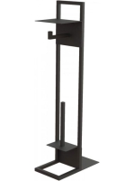 Deante Mokko álló WC-papír tartó, matt fekete ADM_N242