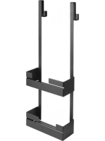 Deante Mokko polc zuhanykabinhoz, matt fekete ADM N54K