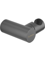 Deante Round fali sárgaréz zuhanytartó, titanium ANR D21U