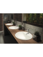 Deante Press nyomógombos mosdó csaptelep lefolyógarnitúra nélkül, króm BBH 028L