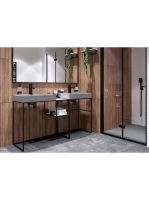 Deante Anemon mosdó csaptelep, fekete BBZ N21M